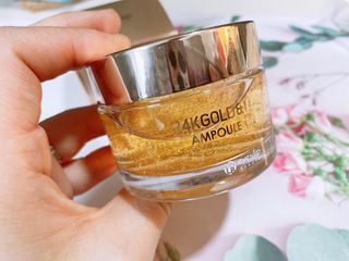 아이앤립 / EYENLIP 아이앤립 24K 골드 N 펩타이드 앰플 크림 — 5점을 준 리뷰어가 2021년 5월 올린 사용 사진