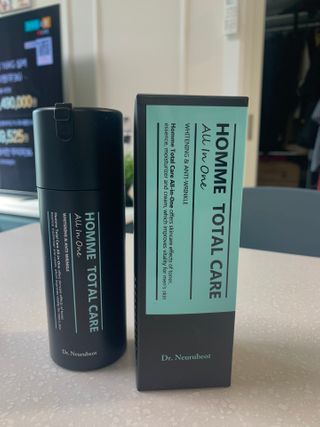 Dr.느루벗 느루벗 옴므 토탈 케어 올인원 118ml 남자 남성 스킨 로션 에센스 크림 화장품 — 5점을 준 리뷰어가 2021년 2월 올린 사용 사진