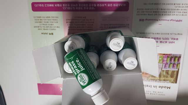 [베거스코리아]  밀싹주스 7병 리뷰 사진