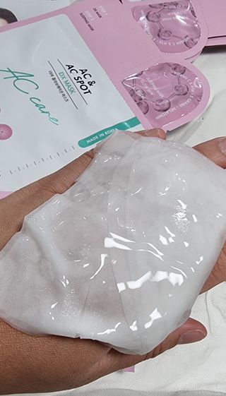 바노바기 코스메틱 바노바기 디엑스 마스크 — 5점을 준 리뷰어가 2024년 6월 올린 사용 사진