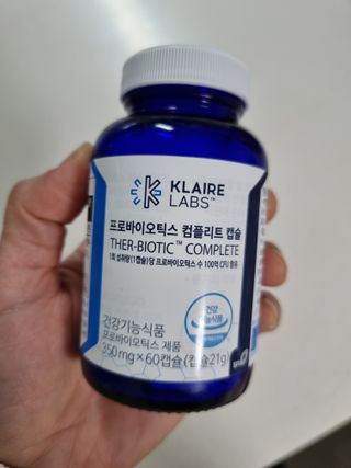 닥터피엔티 [Dr.PNT] 프로바이오틱스 컴플리트 캡슐 / 2개월분 — 5점을 준 리뷰어가 2023년 1월 올린 사용 사진