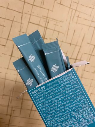 클린24시간 슬림앤유산균 1박스 (3.5g X 15포) — 5점을 준 리뷰어가 2022년 8월 올린 사용 사진