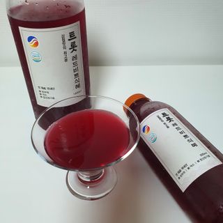 트롯전통식혜 트롯레드비트식혜 1리터 +500리터 — 5점을 준 리뷰어가 2021년 5월 올린 사용 사진