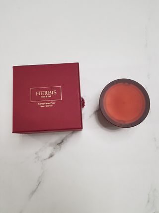 약손명가코스메틱 헤르비스 아로마 크림팩 50ml — 5점을 준 리뷰어가 2021년 2월 올린 사용 사진