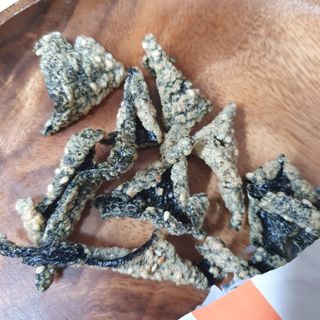 오봉산꽃부각 [만나식품] 오봉산 꽃부각 3가지 맛(오리지널, 새우맛, 매운고추맛) — 4점을 준 리뷰어가 2023년 1월 올린 사용 사진