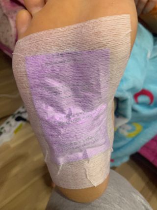 [레제르] 아로마 수액패치 발패치 10매입 - 라벤더향/유칼립투스향/대나무향 — 5점을 준 리뷰어가 2022년 3월 올린 사용 사진