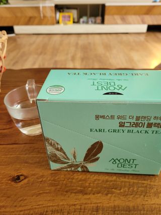 몽베스트 위드더 블랜딩 하우스 _ 얼그레이 블랙티 — 5점을 준 리뷰어가 2023년 1월 올린 사용 사진