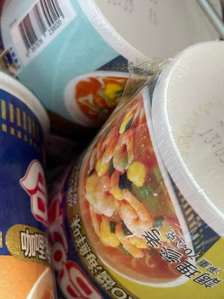 NISSIN 닛신 컵누들  4종 - 씨푸드오리지날, 씨푸드 스파이시, 씨푸드 커리, 씨푸드 XO소스 — 5점을 준 리뷰어가 2022년 11월 올린 사용 사진