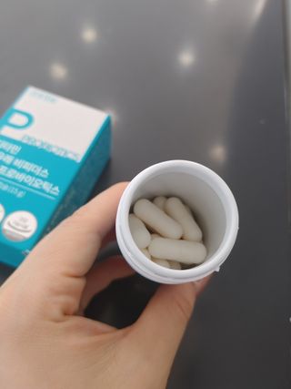 메디타민 인체유래 비피더스 포스트 프로바이오틱스 — 5점을 준 리뷰어가 2021년 4월 올린 사용 사진
