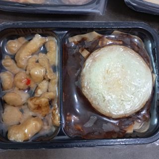 직탁 식단관리 3종 도시락 (두부 라자냐 라구빠에야, 두부로제 미트볼파스타, 닭탕수 직화 짜장 두부면) — 4점을 준 리뷰어가 2022년 6월 올린 사용 사진
