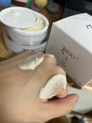 렉스리 크리에이티브 크림  Rexri Creative Cream — 4점을 준 리뷰어가 2022년 6월 올린 사용 사진