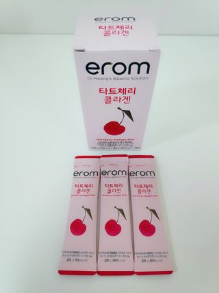 이롬 erom 타트체리 콜라겐 — 5점을 준 리뷰어가 2021년 3월 올린 사용 사진