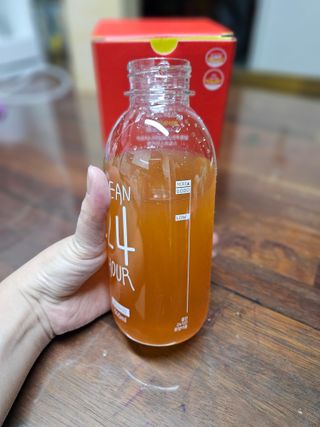 클린24시간 레드박스 1BOX(5포) + 전용보틀(500ml) — 5점을 준 리뷰어가 2024년 3월 올린 사용 사진