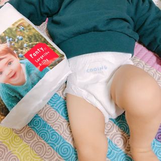 쿠잉 에어드라이  풀커버 팬티기저귀 (L/XL/XXL/XXXL) 1팩 — 5점을 준 리뷰어가 2022년 12월 올린 사용 사진