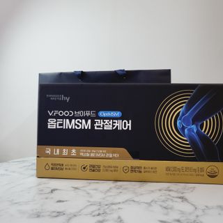 [브이푸드] 옵티MSM 관절케어 (70ml x30포) — 5점을 준 리뷰어가 2022년 6월 올린 사용 사진