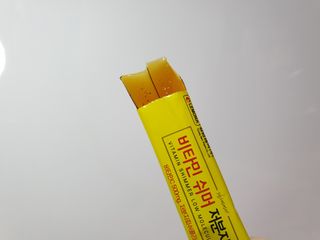 자연에온 경남제약 비타민 쉬머 저분자콜라겐 20g x 30포 — 5점을 준 리뷰어가 2021년 12월 올린 사용 사진