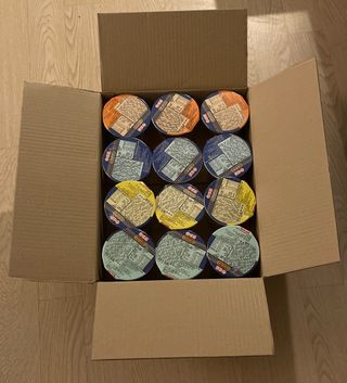 NISSIN 닛신 컵누들  4종 - 씨푸드오리지날, 씨푸드 스파이시, 씨푸드 커리, 씨푸드 XO소스 — 5점을 준 리뷰어가 2021년 11월 올린 사용 사진