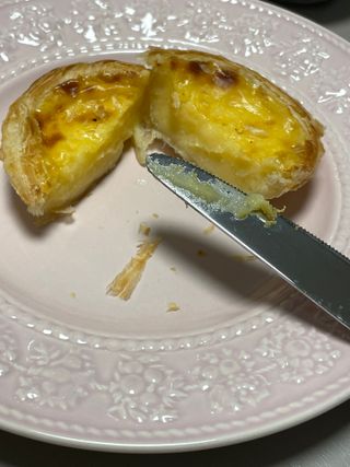 디앙뜨 포르투갈 에그타르트 오리지널 맛+패션후르츠+초콜릿타르트 맛 중 택1 — 5점을 준 리뷰어가 2021년 8월 올린 사용 사진