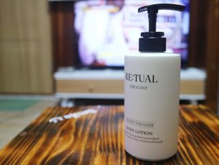 레츄얼 더 센트 바디로션 시크릿 파라다이스(500ml) — 5점을 준 리뷰어가 2022년 6월 올린 사용 사진