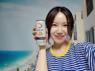 셀시어스 오리지널 325ml 에너지 비타민 피트니스 드링크(24can) 다이어트 음료 — 4.5점을 준 리뷰어가 2022년 5월 올린 사용 사진