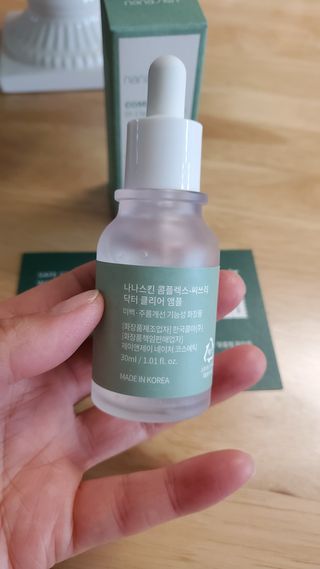 나나스킨 콤플렉스씨쓰리닥터클리어앰플 — 5점을 준 리뷰어가 2021년 6월 올린 사용 사진
