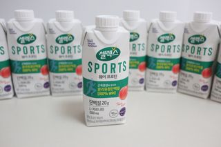 셀렉스스포츠 셀렉스 스포츠 웨이 프로틴 복숭아_ 330ml x 12팩 — 5점을 준 리뷰어가 2021년 4월 올린 사용 사진