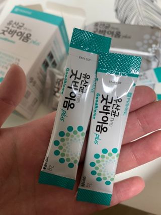 프리마인 유산균 국가지정연구소 선정, 살아있는 생유산균 200억 마리의 힘. 유산균n굿바이옴플러스 — 4점을 준 리뷰어가 2021년 12월 올린 사용 사진