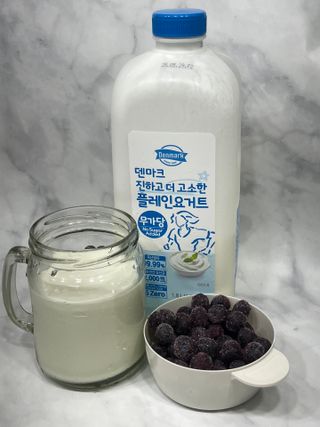 프리_[덴마크] 진하고 더 고소한 플레인 요거트 1.8L — 5점을 준 리뷰어가 2025년 5월 올린 사용 사진