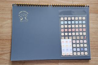 리훈 곰부 체크리스트+ 곰부 리무버블스티커 1장 — 4점을 준 리뷰어가 2021년 5월 올린 사용 사진