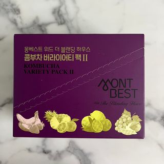 [몽베스트] 위드 더 블랜딩 하우스 콤부차 _ 버라이어티팩II — 5점을 준 리뷰어가 2024년 2월 올린 사용 사진