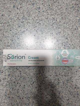 건선/아토/습진/민감성 피부 천연보습진정크림 소리온 크림 & 센시티브 크림 50g — 5점을 준 리뷰어가 2022년 1월 올린 사용 사진