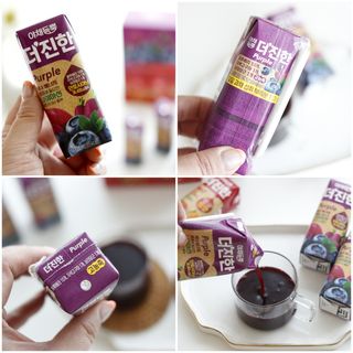 [롯데칠성] 야채듬뿍 더'진한 [롯데칠성] 야채는 이제 COLORFULL! 야채듬뿍  더 진한 레드 4개 +퍼플 4개 (총 8개) — 5점을 준 리뷰어가 2023년 6월 올린 사용 사진