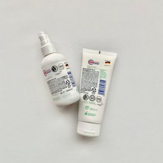 mom e 맘이 내추럴 베이비 케어 크림+바디오일 — 5점을 준 리뷰어가 2021년 1월 올린 사용 사진
