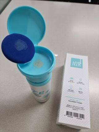 마이디플러스 아이스멀티쉴드 BC Air Puff — 5점을 준 리뷰어가 2021년 11월 올린 사용 사진