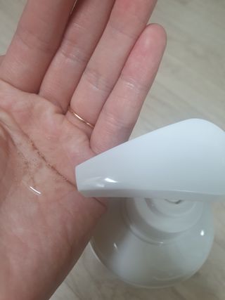 프리[닥터문] 유산균 락토케어 질경초 여성청결제 1000ml (젤타입) — 3점을 준 리뷰어가 2022년 7월 올린 사용 사진