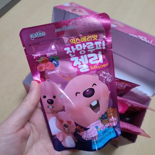 [팔도] 잔망루피젤리 믹스베리맛 42g 8개 — 5점을 준 리뷰어가 2022년 2월 올린 사용 사진