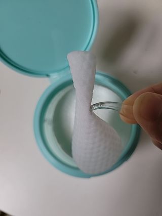 닥터에프파이브 데일리 리프레쉬 필링 토닝 패드 60매 — 5점을 준 리뷰어가 2022년 7월 올린 사용 사진