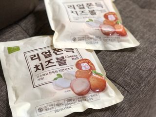 가치식탁 리얼쫀득치즈볼 — 5점을 준 리뷰어가 2021년 2월 올린 사용 사진