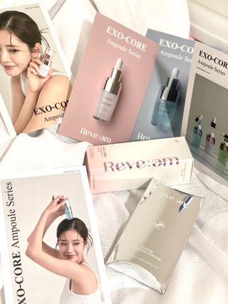 나우 [리브엠] 123억개 엑소좀으로 채운 눈부신 광채, 엑소코어 화이트닝 텐션 앰플 — 5점을 준 리뷰어가 2023년 10월 올린 사용 사진