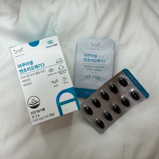 메디포스트 모비타 아쿠아셀 엔초비오메가3 60캡슐 — 5점을 준 리뷰어가 2023년 1월 올린 사용 사진