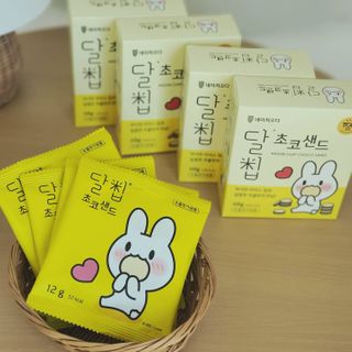 네이처오다 달칩 초코샌드 — 5점을 준 리뷰어가 2021년 1월 올린 사용 사진