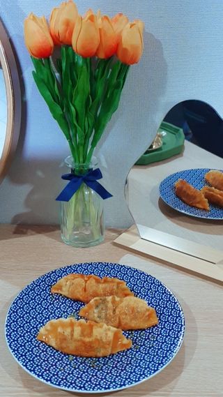 한만두 진한 해물맛 짬뽕만두 1kg — 5점을 준 리뷰어가 2021년 4월 올린 사용 사진