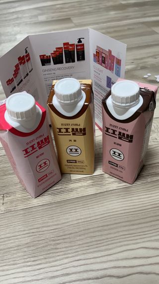파워풀엑스 [프쌤] 더 맛있고 강력해진 고단백 음료 3종 (초코맛,딸기맛,커피맛) — 3.5점을 준 리뷰어가 2023년 1월 올린 사용 사진