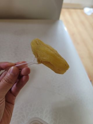 해뜨온 껍질없는 한입아이스 군고구마 120g x 4개 — 5점을 준 리뷰어가 2021년 9월 올린 사용 사진