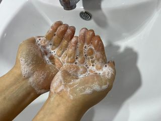 스킨큐어 산다화 울트라 젠틀 약산성 세안제 — 5점을 준 리뷰어가 2023년 3월 올린 사용 사진