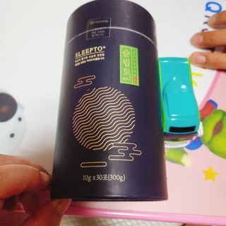 프리마인 자체 기업부설 연구소에서 찾아낸 건강한 수면의 비밀.  슬립토 플러스 30포 — 5점을 준 리뷰어가 2022년 8월 올린 사용 사진