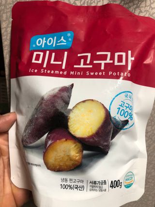 해뜨온 간편고소 아이스 미니고구마 400g x4개 — 5점을 준 리뷰어가 2021년 11월 올린 사용 사진