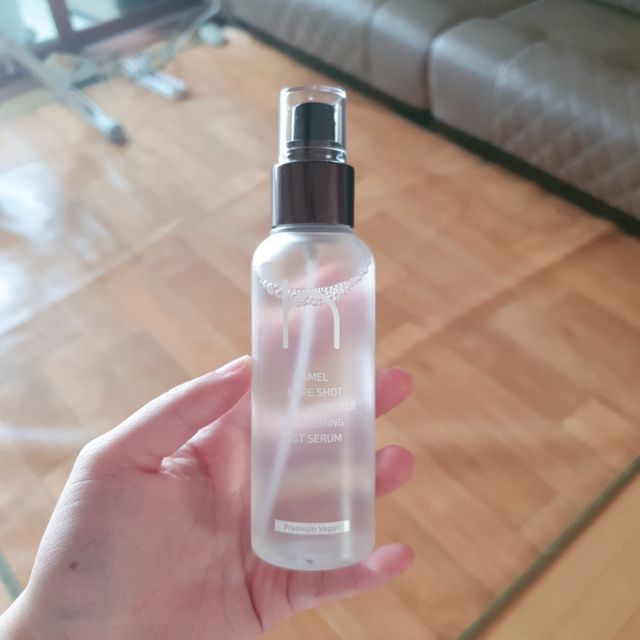 하멜 비건 퓨어샷 부스터 카밍 미스트 세럼 리뷰 사진