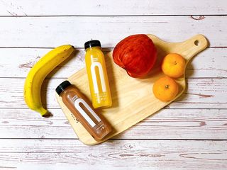 BLENDY'S 핑크 스무디+블론디 스무디 — 4점을 준 리뷰어가 2021년 12월 올린 사용 사진