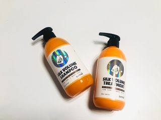 썸헤어 / SUMHAIR 썸헤어 실크 볼륨 샴푸+트리트먼트 프룻자스민티 — 4점을 준 리뷰어가 2021년 5월 올린 사용 사진